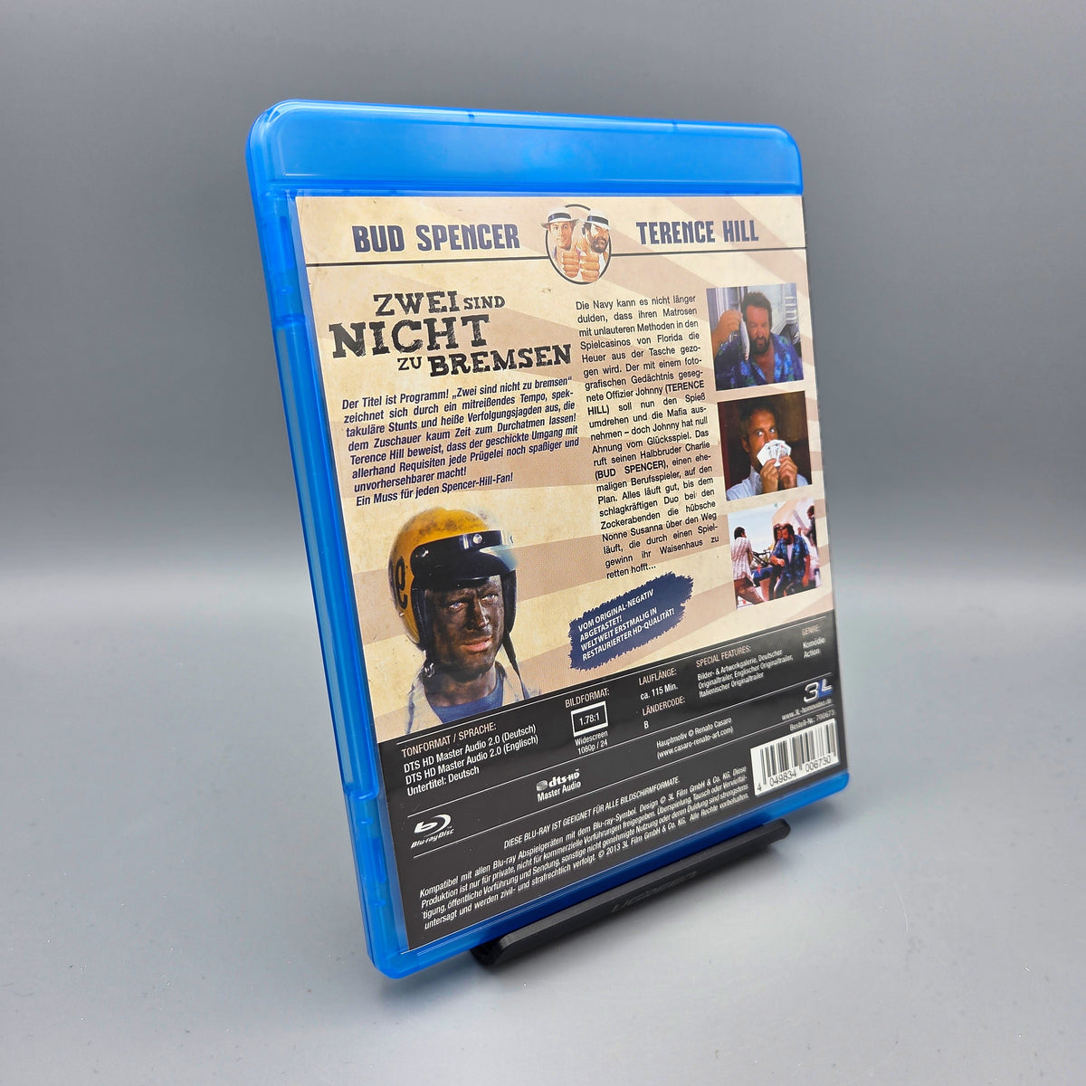 Zwei sind nicht zu bremsen		Blu-Ray Film	mit Bud Spencer & Terence Hill