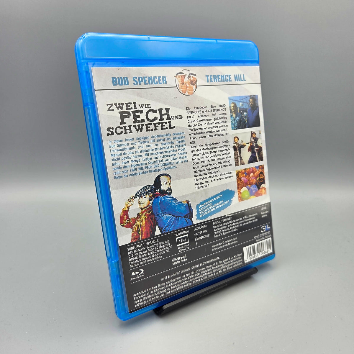 Zwei wie Pech und Schwefel		Blu-Ray Film	mit Bud Spencer & Terence Hill