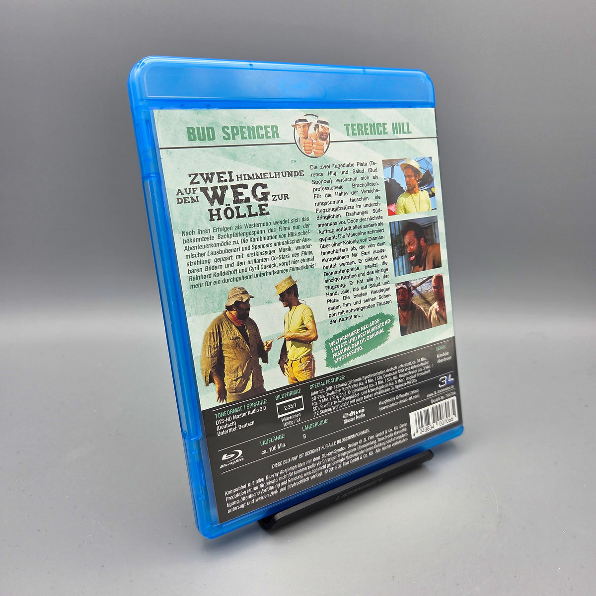 Zwei Himmelhunde auf dem Weg zur Hölle		Blu-Ray Film	mit Bud Spencer & Terence Hill