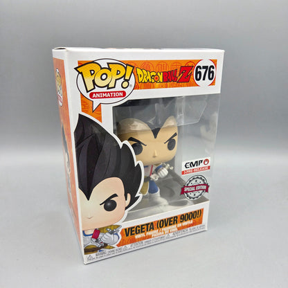 Funko Pop! Dragon Ball Z	#676 Vegeta (Over 9000!)	Special Edition	Animation	Vinylfigur
