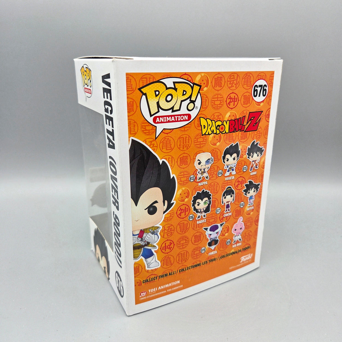 Funko Pop! Dragon Ball Z	#676 Vegeta (Over 9000!)	Special Edition	Animation	Vinylfigur
