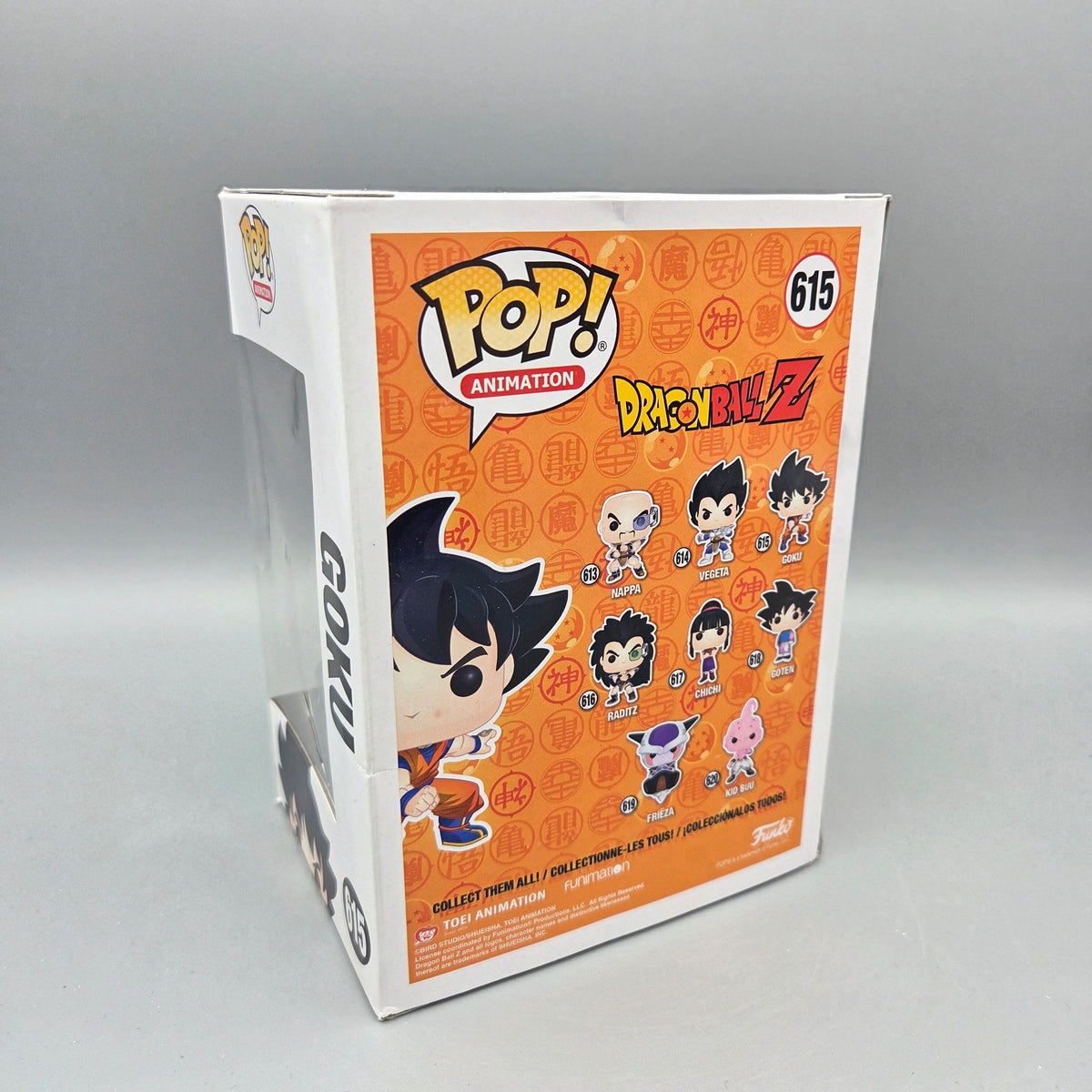 Funko Pop! Dragon Ball Z	#615 Goku		Animation	Vinylfigur