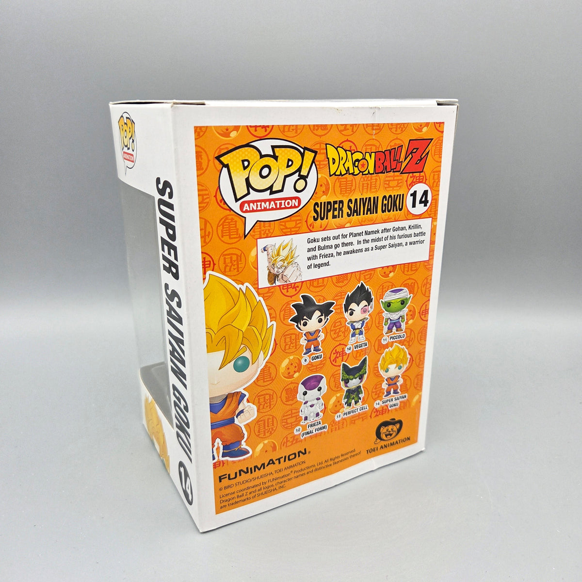 Funko Pop! Dragon Ball Z	#14 Super Saiyan Goku		Animation	Vinylfigur