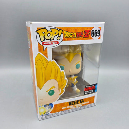 Funko Pop! Dragon Ball Z	#669 Vegeta	2019 Fall Convention	Animation	Vinylfigur