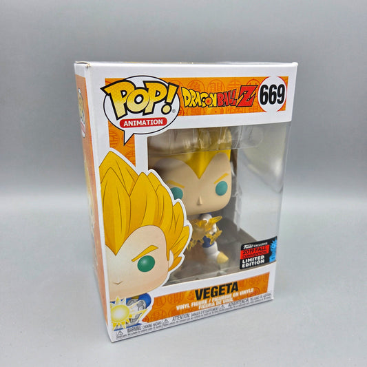Funko Pop! Dragon Ball Z	#669 Vegeta	2019 Fall Convention	Animation	Vinylfigur