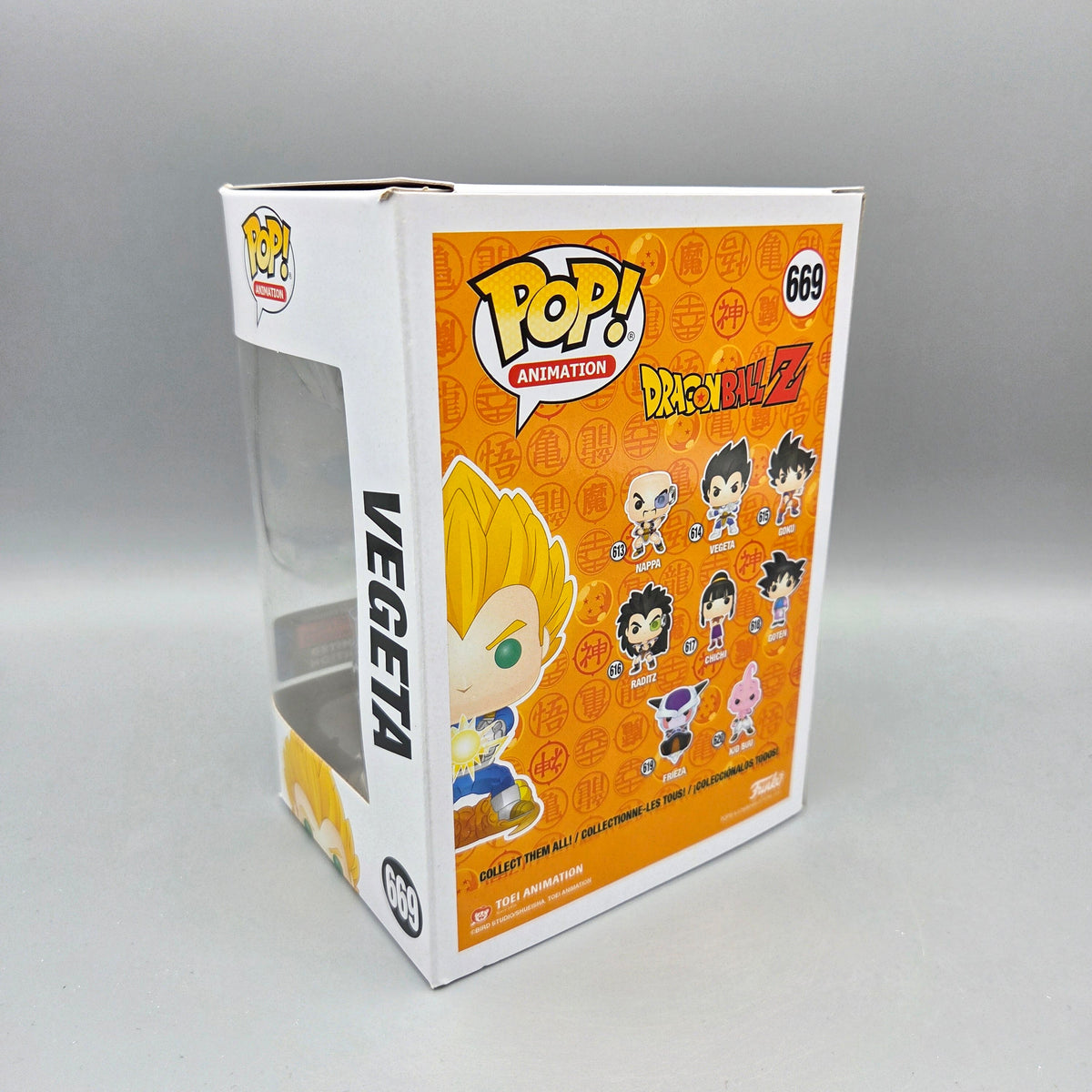 Funko Pop! Dragon Ball Z	#669 Vegeta	2019 Fall Convention	Animation	Vinylfigur
