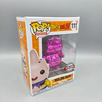 Funko Pop! Dragon Ball Z	#111 Majin Buu (Pink Chrome)	Special Edition	Animation	Vinylfigur