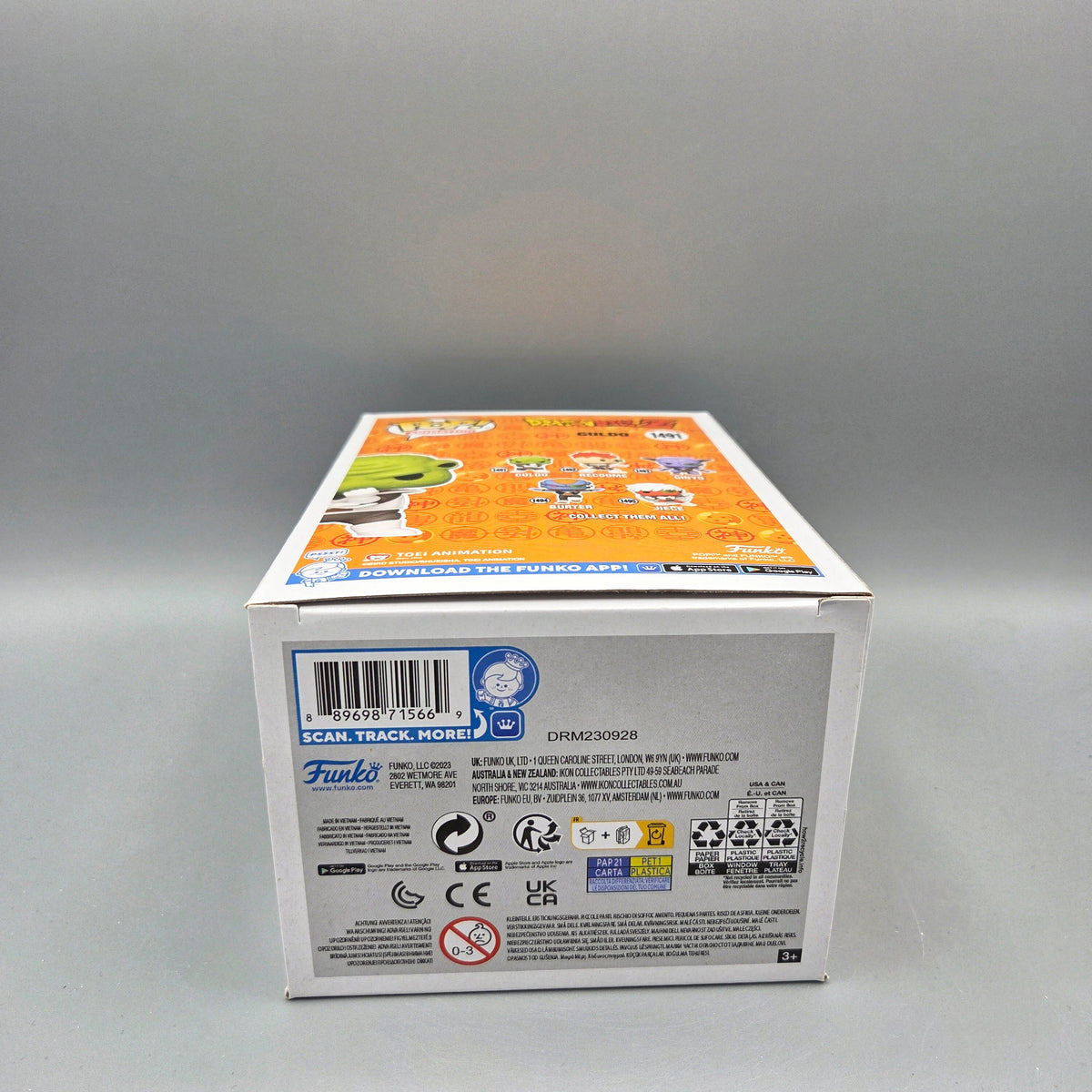 Funko Pop! Dragon Ball Z	#1491 Guldo	Special Edition	Animation	Glows in the Dark