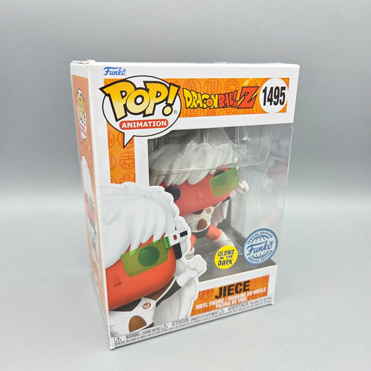 Funko Pop! Dragon Ball Z	#1495 Jiece	Special Edition	Animation	Glows in the Dark