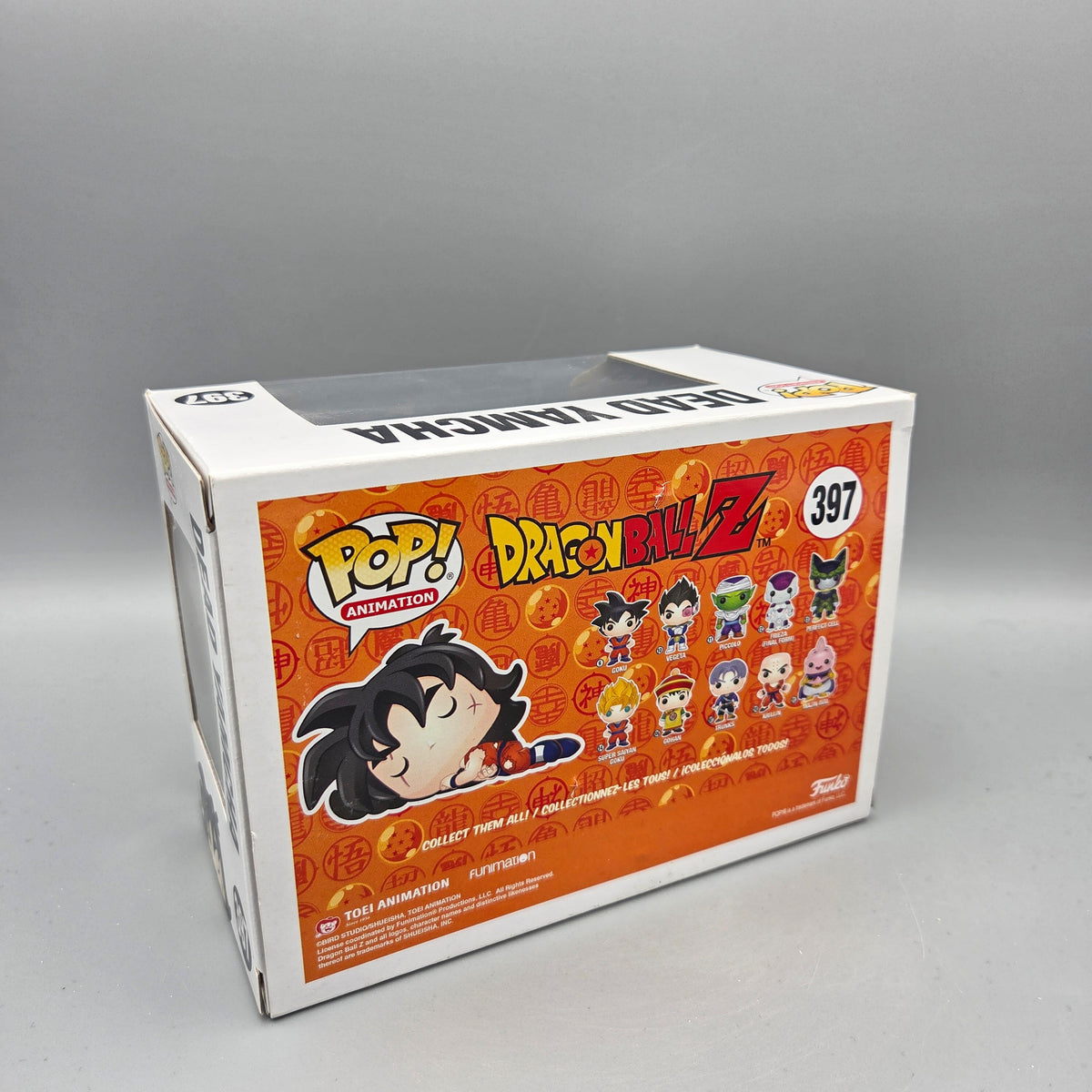 Funko Pop! Dragon Ball Z	#397 Dead Yamcha	2018 Summer Convention	Animation	Vinylfigur