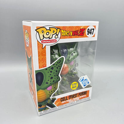 Funko Pop! Dragon Ball Z	#947 Cell (First Form)	Insider Club	Animation	Glows in the Dark