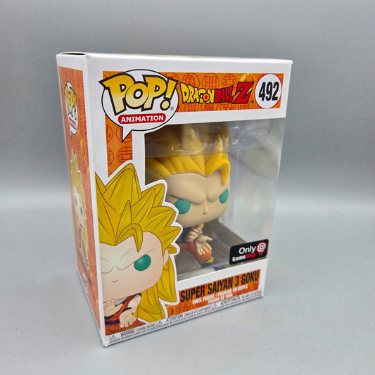 Funko Pop! Dragon Ball Z	#492 Super Saiyan 3 Goku	Exclusive	Animation	Vinylfigur