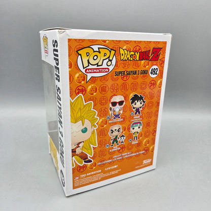 Funko Pop! Dragon Ball Z	#492 Super Saiyan 3 Goku	Exclusive	Animation	Vinylfigur