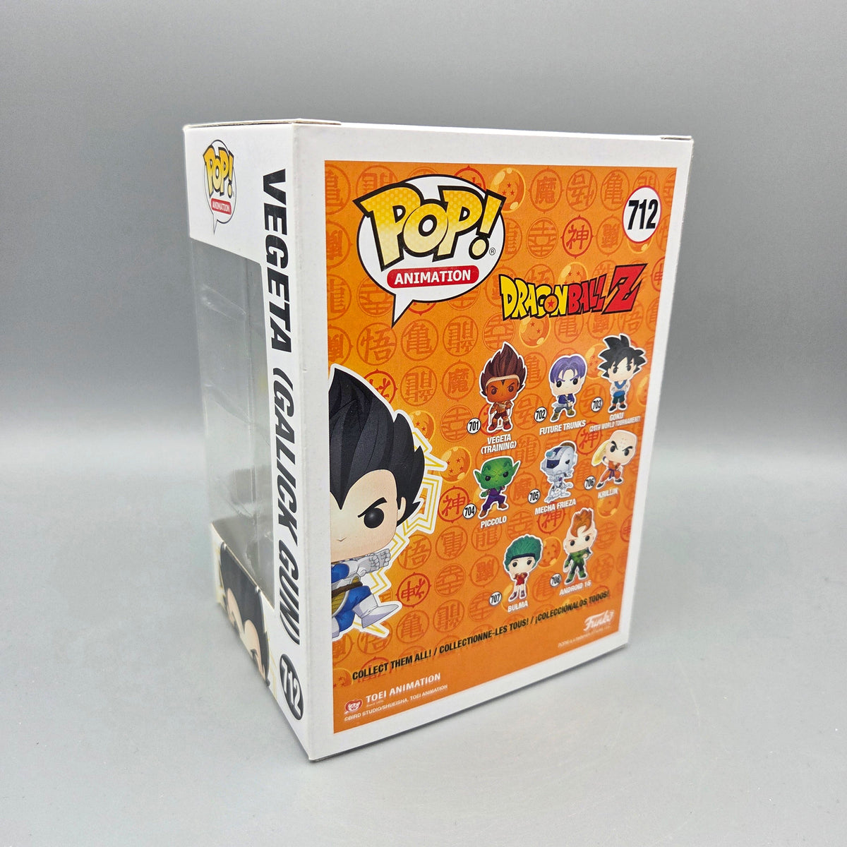 Funko Pop! Dragon Ball Z	#712 Vegeta (Galick Gun)	Exclusive	Animation	Vinylfigur