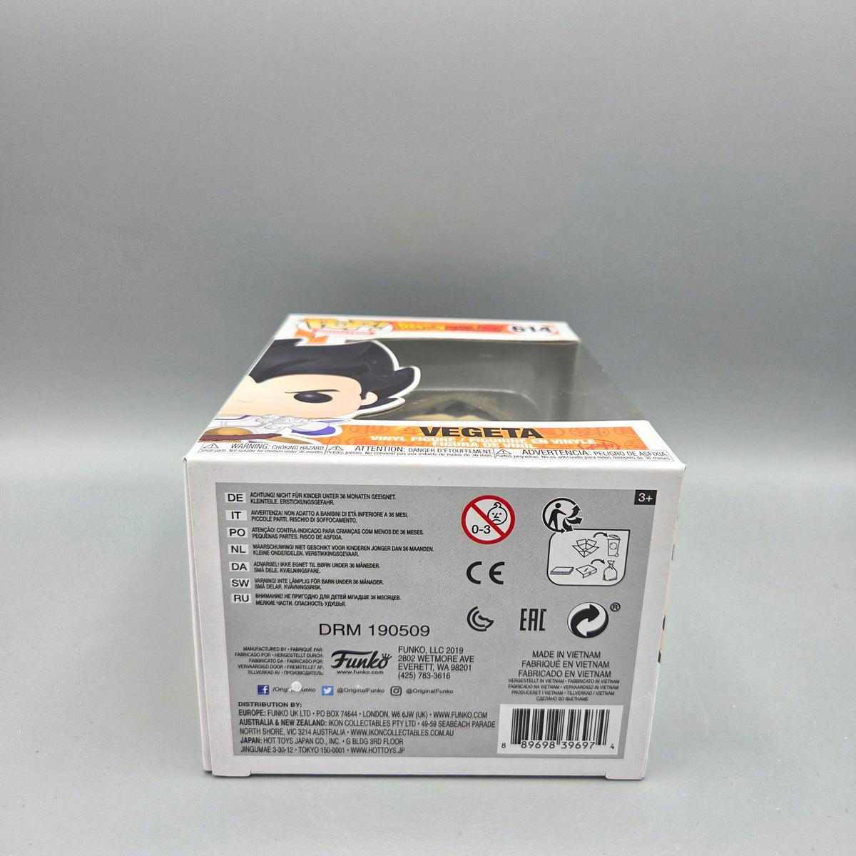 Funko Pop! Dragon Ball Z	#614 Vegeta		Animation	Vinylfigur