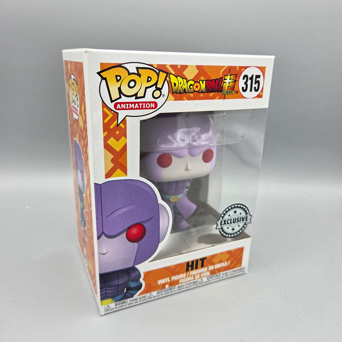 Funko Pop! Dragon Ball Super	#315 Hit	Exclusive	Animation	Vinylfigur
