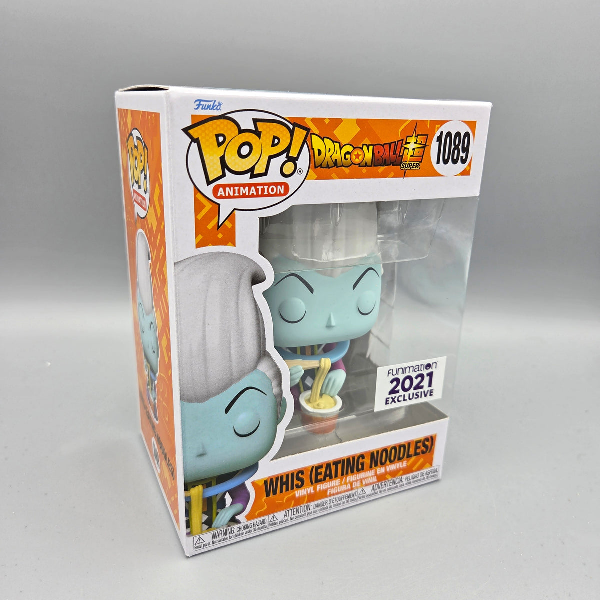 Funko Pop! Dragon Ball Super	#1089 Whis (Eating Noodles)	Exclusive	Animation	Vinylfigur