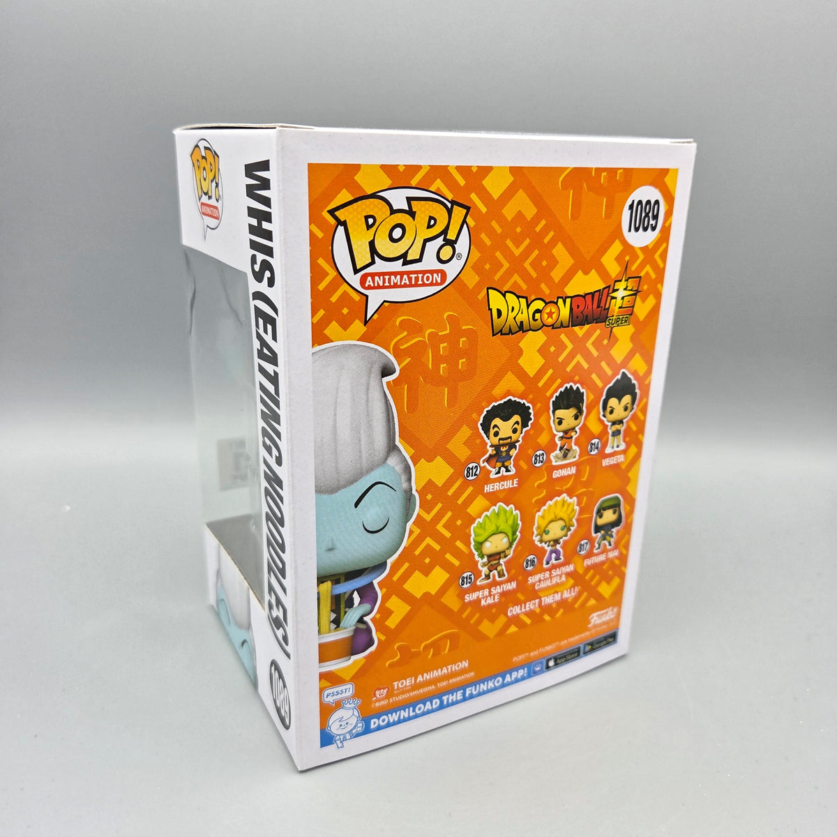 Funko Pop! Dragon Ball Super	#1089 Whis (Eating Noodles)	Exclusive	Animation	Vinylfigur