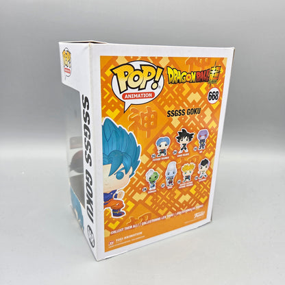 Funko Pop! Dragon Ball Super	#668 SSGSS Goku	Special Edition	Animation	Vinylfigur
