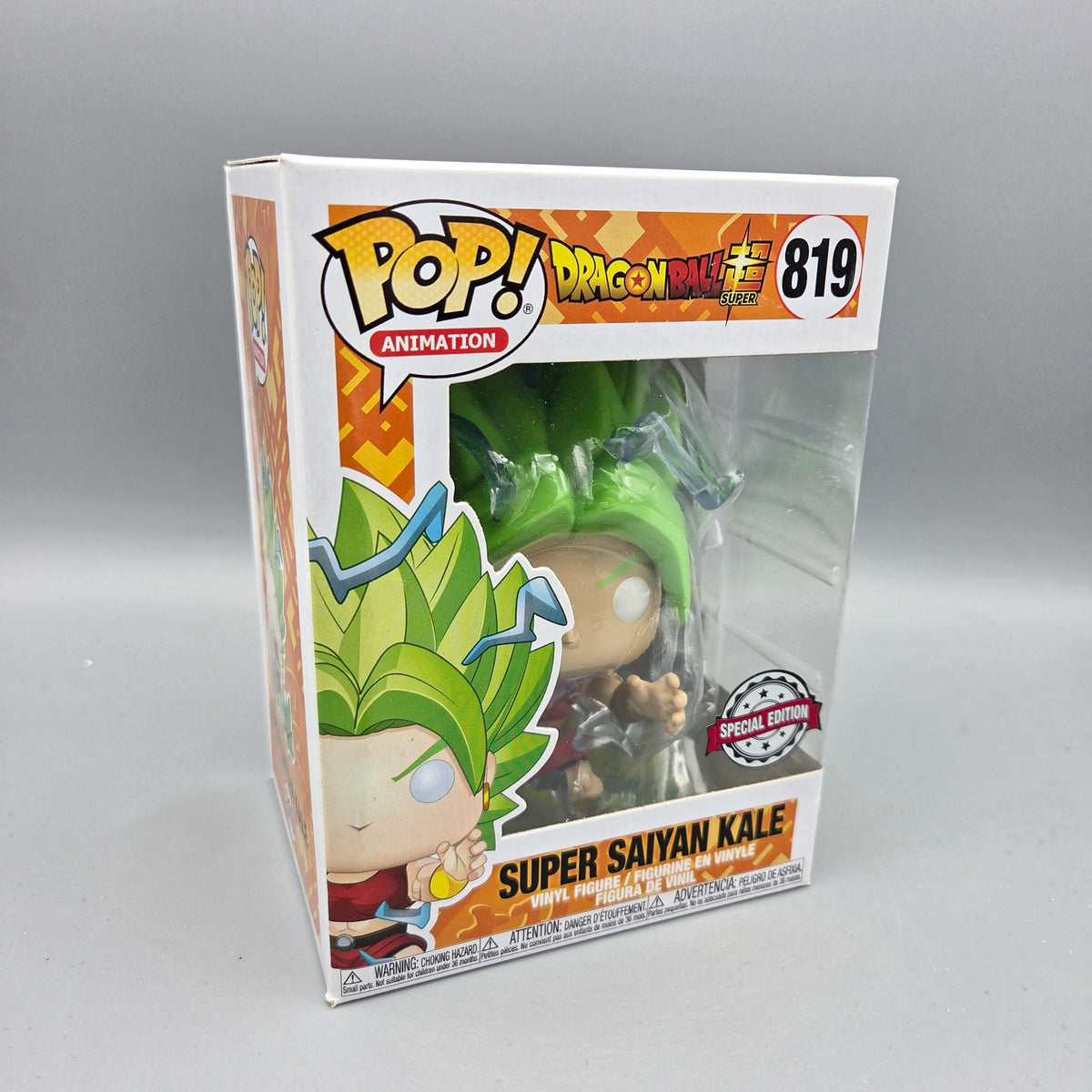 Funko Pop! Dragon Ball Super	#819 Super Saiyan Kale	Special Edition	Animation	Vinylfigur
