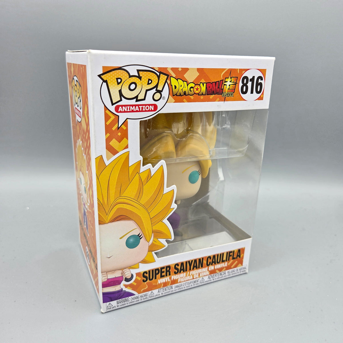 Funko Pop! Dragon Ball Super	#816 Super Saiyan Caulifla		Animation	Vinylfigur