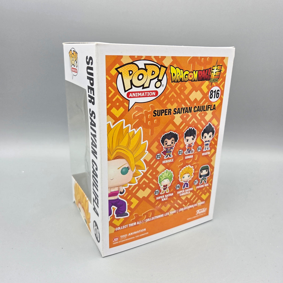 Funko Pop! Dragon Ball Super	#816 Super Saiyan Caulifla		Animation	Vinylfigur