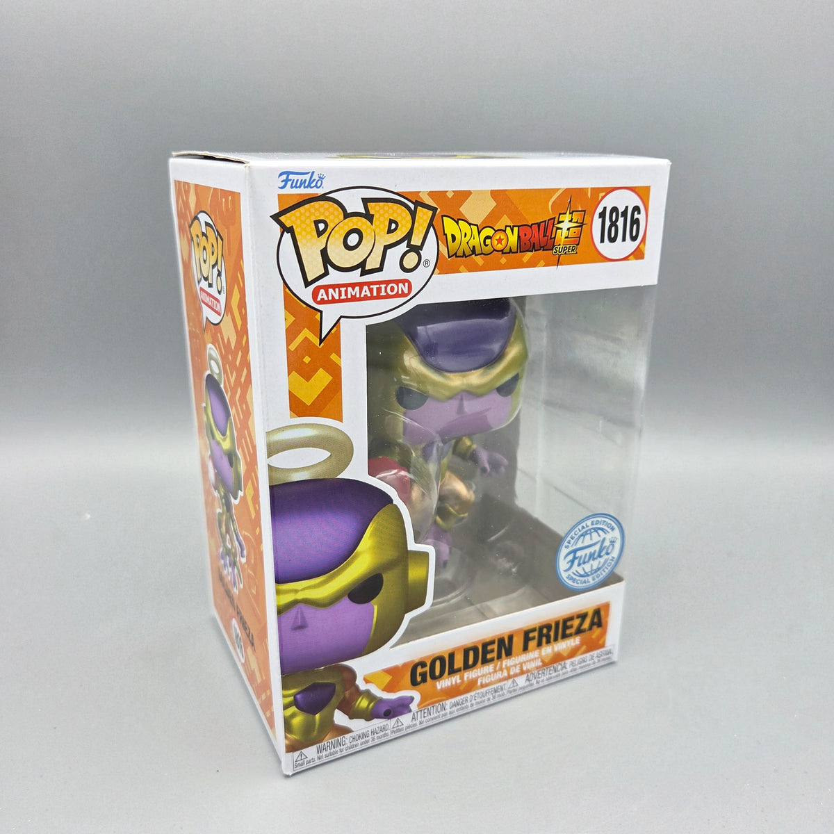 Funko Pop! Dragon Ball Super	#1816 Golden Frieza	Special Edition	Animation	Vinylfigur
