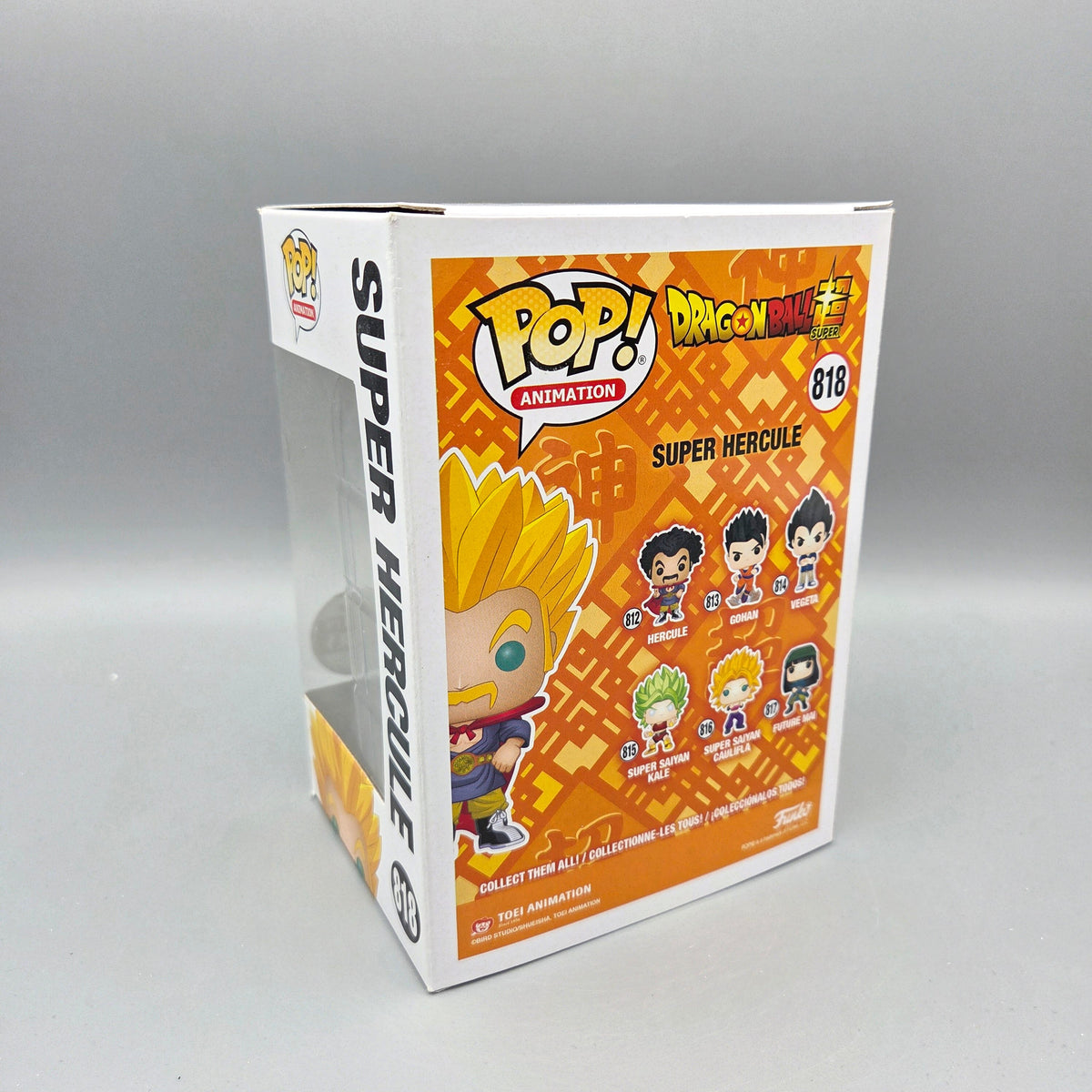Funko Pop! Dragon Ball Super	#818 Super Hercule	Specialty Series	Animation	Glows in the Dark
