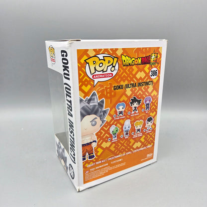 Funko Pop! Dragon Ball Super	#386 Goku (Ultra Instinct)		Animation	Vinylfigur
