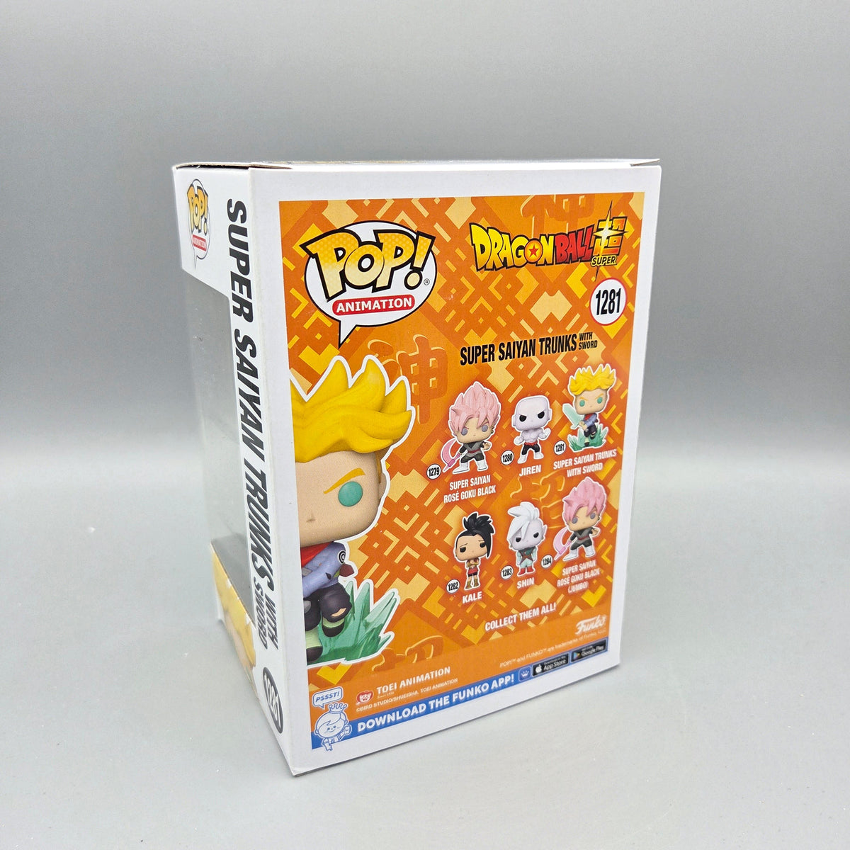 Funko Pop! Dragon Ball Super	#1281 Super Saiyan Trunks with Sword		Animation	Vinylfigur