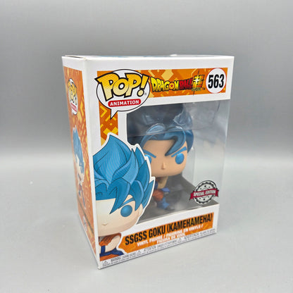 Funko Pop! Dragon Ball Super	#563 SSGSS Goku (Kamehameha)	Special Edition	Animation	Vinylfigur