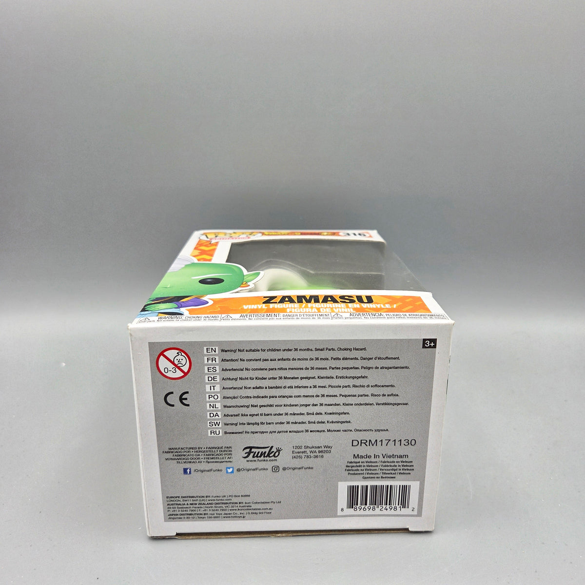 Funko Pop! Dragon Ball Super	#316 Zamasu		Animation	Vinylfigur