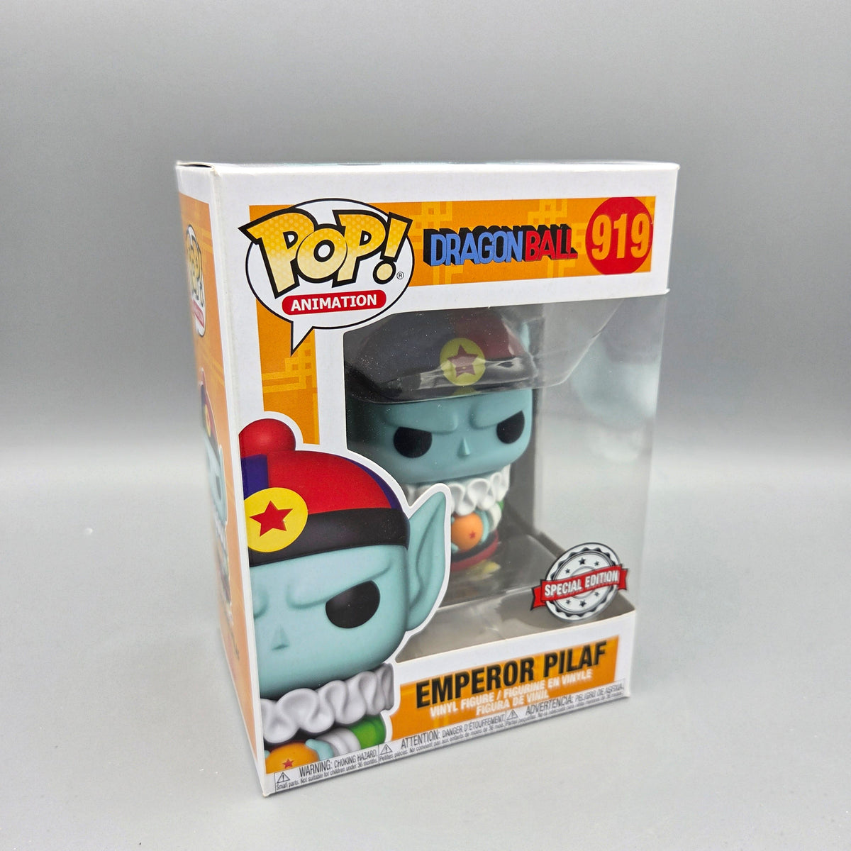 Funko Pop! Dragon Ball	#919 Emperor Pilaf	Special Edition	Animation	Vinylfigur