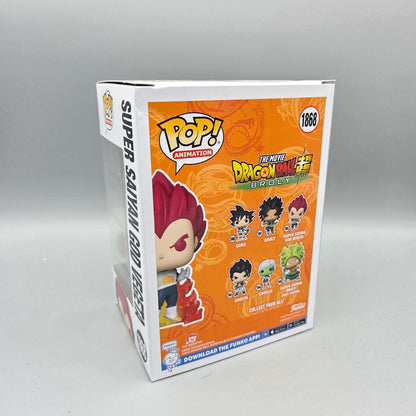 Funko Pop! Dragon Ball Super: Broly	#1868 Super Saiyan God Vegeta	Special Edition