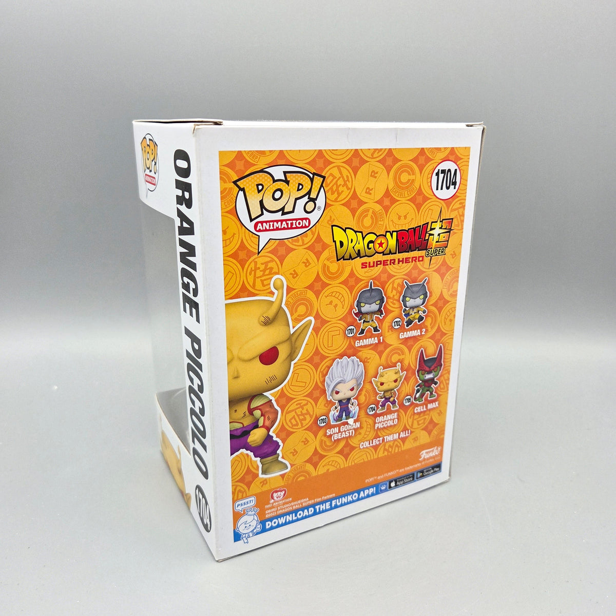 Funko Pop! Dragon Ball Super Hero	#1704 Orange Piccolo		Animation	Vinylfigur