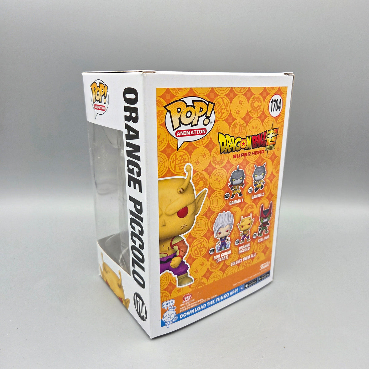 Funko Pop! Dragon Ball Super Hero	#1704 Orange Piccolo		Animation	Vinylfigur