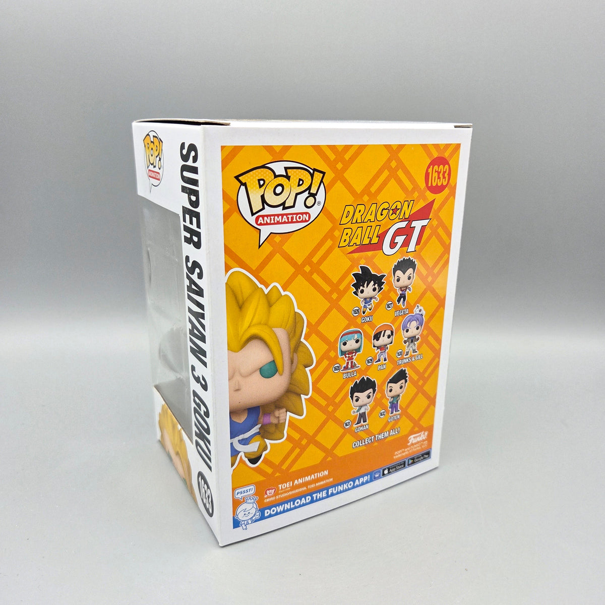 Funko Pop! Dragon Ball GT	#1633 Super Saiyan 3 Goku	Special Edition	Animation