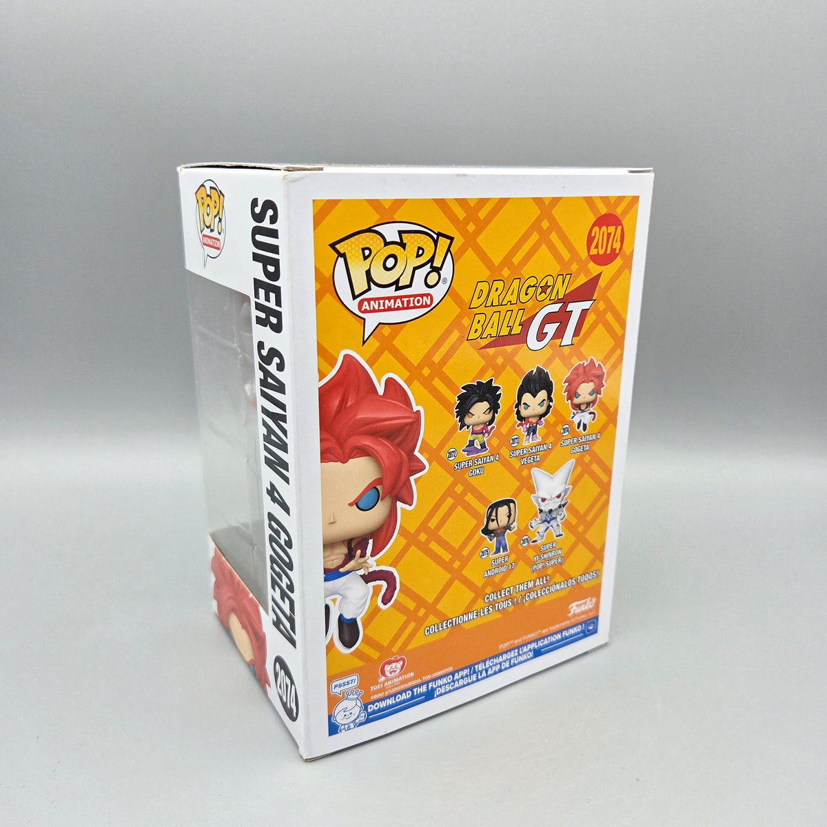 Funko Pop! Dragon Ball GT	#2074 Super Saiyan 4 Gogeta		Animation	Vinylfigur
