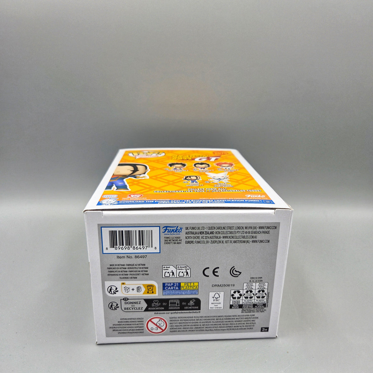 Funko Pop! Dragon Ball GT	#2075 Super Android 17		Animation	Inlay beschädigt