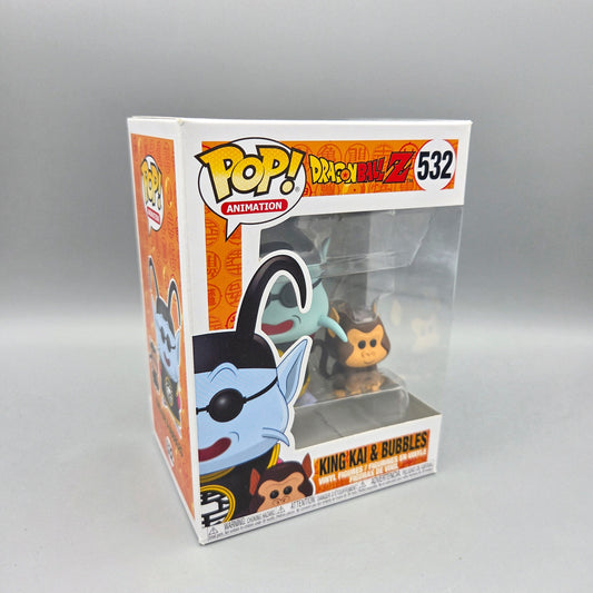 Funko Pop! Dragon Ball Z	#532 King Kai & Bubbles		Animation	Vinylfigur
