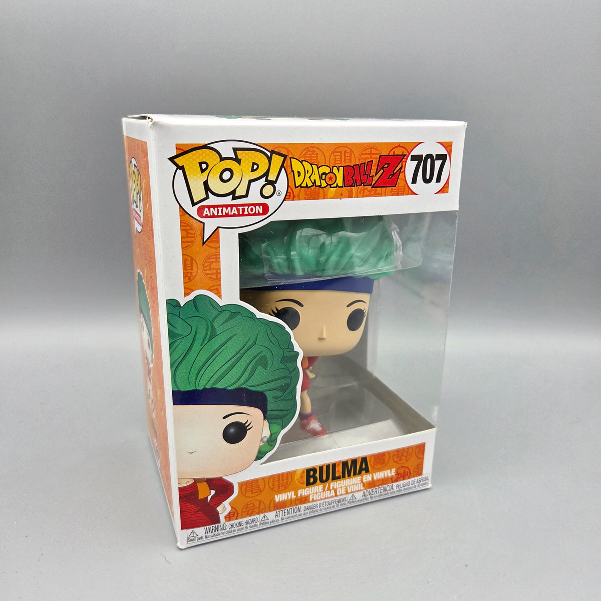 Funko Pop! Dragon Ball Z	#707 Bulma		Animation	Vinylfigur