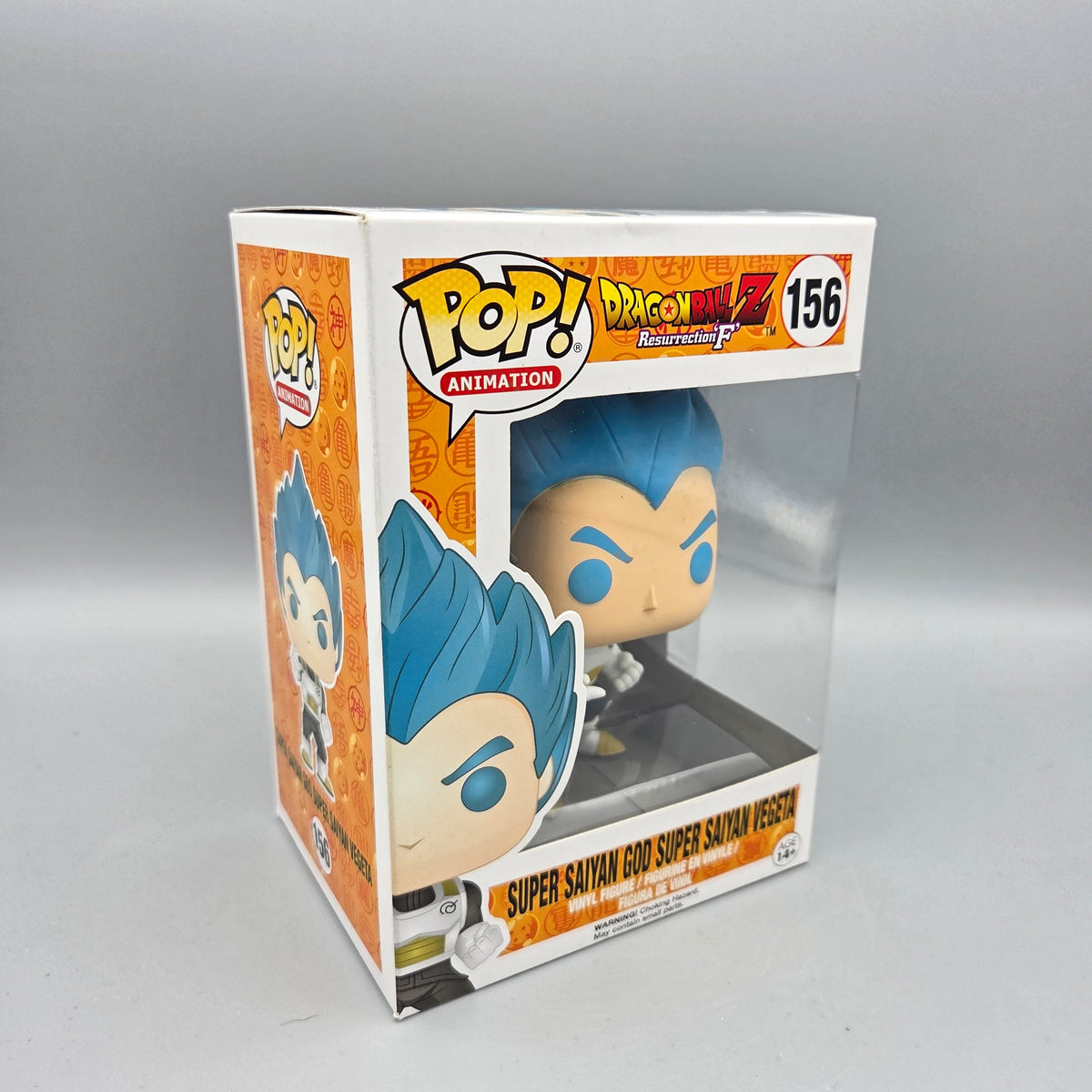 Funko Pop! Dragon Ball Z	#156 Super Saiyan God Super Saiyan Vegeta		Animation
