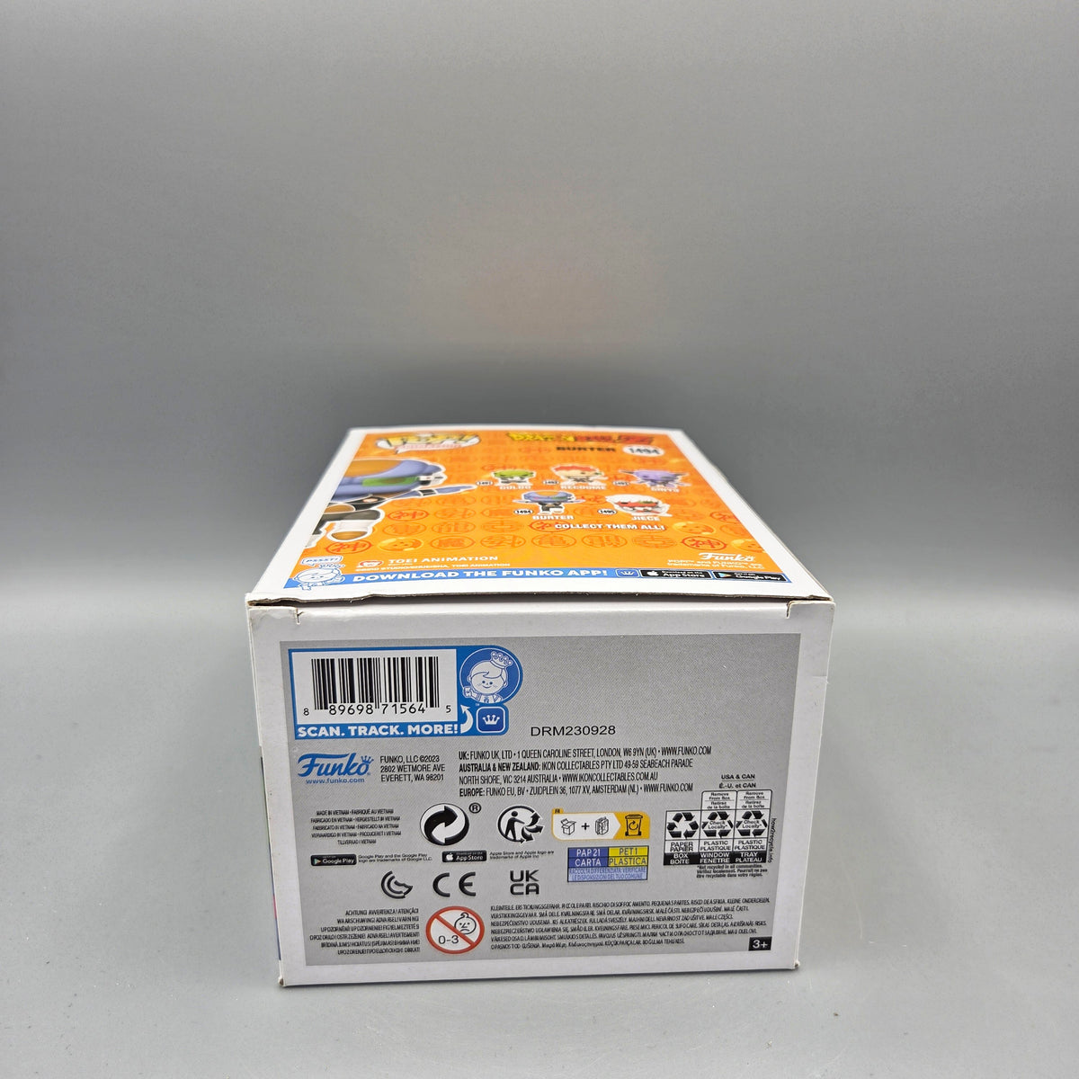 Funko Pop! Dragon Ball Z	#1494 Burter	Special Edition	Animation	Glows in the Dark