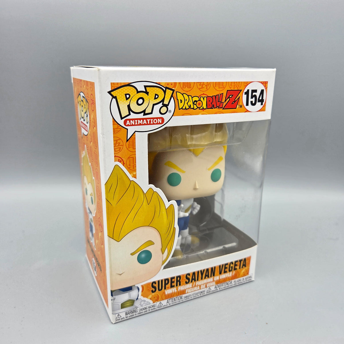 Funko Pop! Dragon Ball Z	#154 Super Saiyan Vegeta		Animation	Vinylfigur