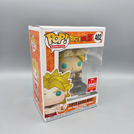 Funko Pop! Dragon Ball Z	#402 Super Saiyan Broly	2018 Summer Convention	Animation