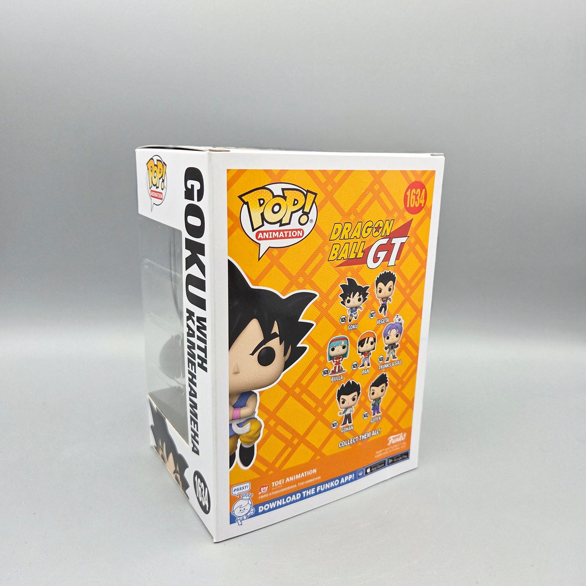 Funko Pop! Dragon Ball GT	#1634 Goku with Kamehameha	Special Edition	Animation