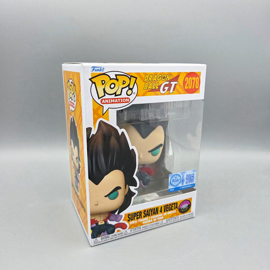 Funko Pop! Dragon Ball GT	#2078 Super Saiyan 4 Vegeta	Flocked Chase	Glow Edition
