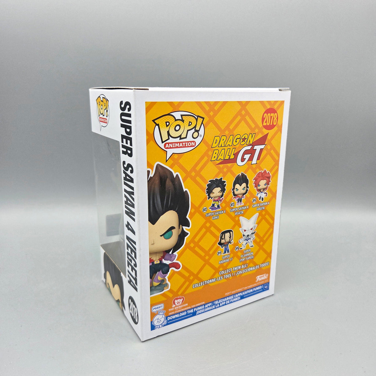 Funko Pop! Dragon Ball GT	#2078 Super Saiyan 4 Vegeta	Flocked	Animation	Vinylfigur