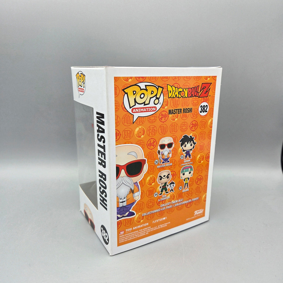 Funko Pop! Dragon Ball Z	#382 Master Roshi		Animation	Vinylfigur