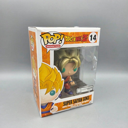 Funko Pop! Dragon Ball Z	#14 Super Saiyan Goku	Exclusive	Animation	Vinylfigur